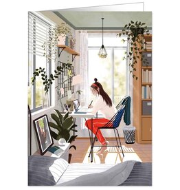 Just Because - Girl With Computer