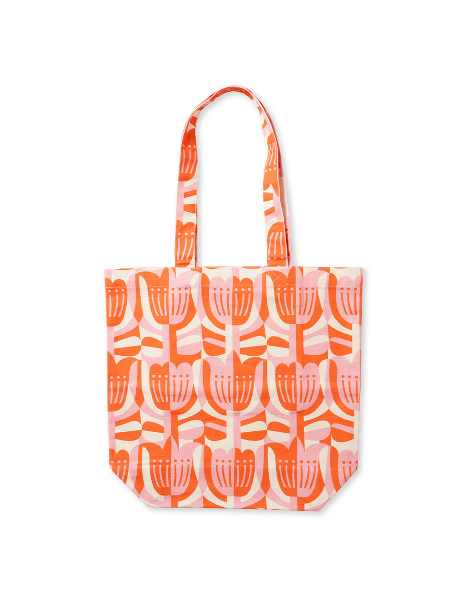 Pink Tulips Tote Bag