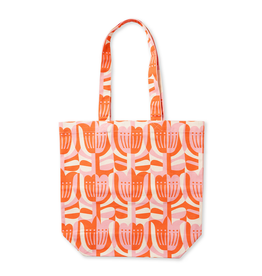 Pink Tulips Tote Bag