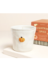 8oz Bistro White Ceramic - Pumpkin & Spice