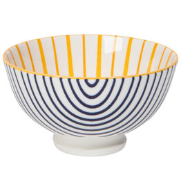 Sunburst Stamped Bowl - 4 Inch