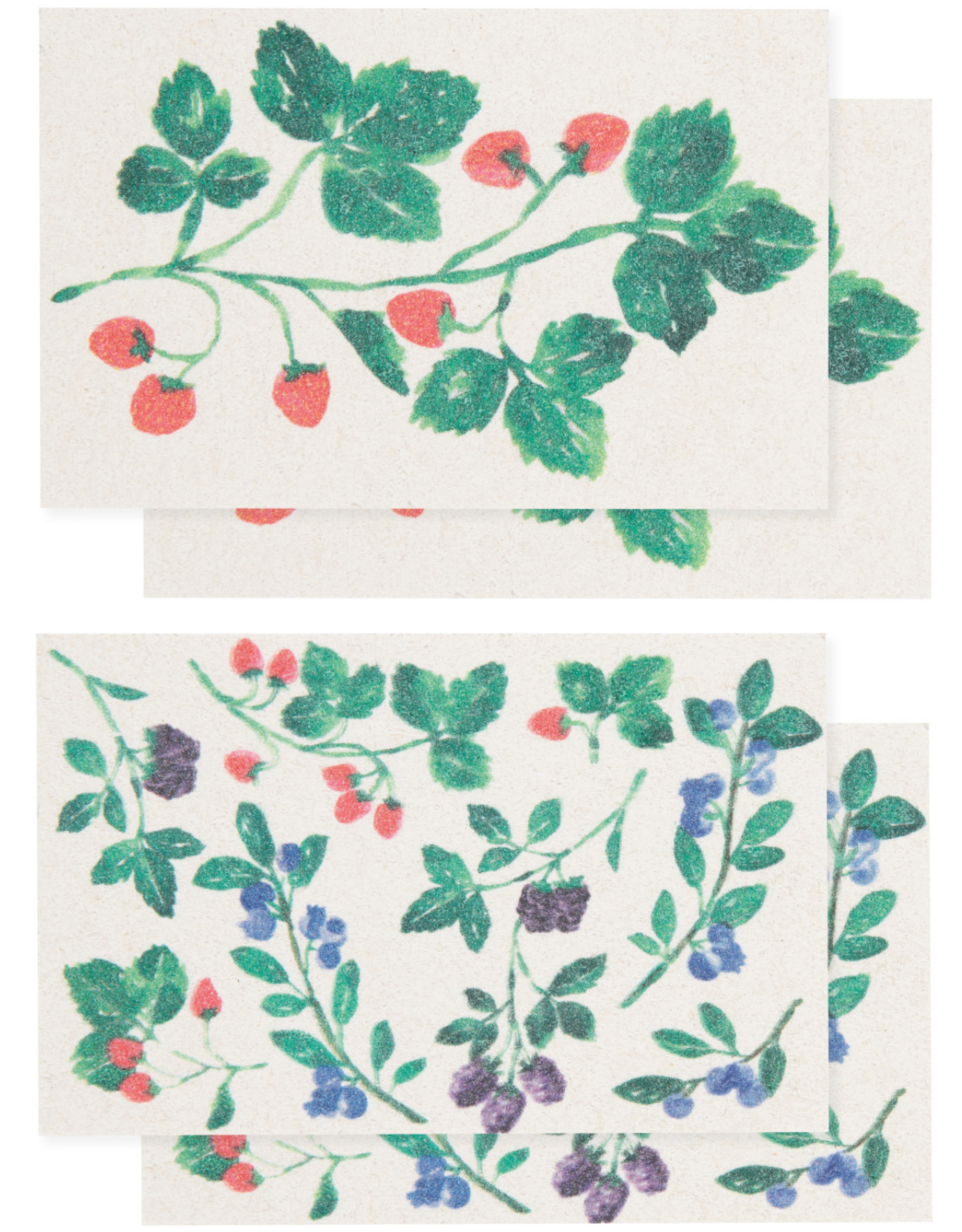 Berry Bramble Pop Up Sponges - 4 Ast'd