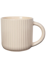 Ecru Fluted Mug