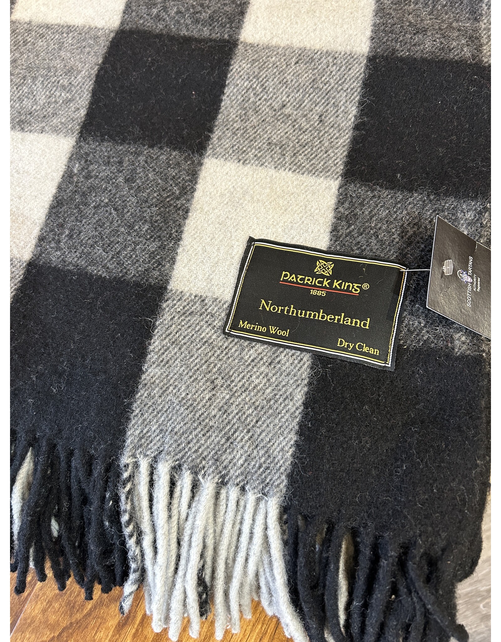 Patrick King Woollen Co. PK Highland Wool Throw - Northumberland