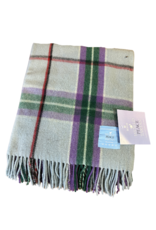 Patrick King Woollen Co. PK Highland Wool Throw - World Peace Tartan Patrick King Woollen Co. PK Highland Wool Throw - World Peace Tartan