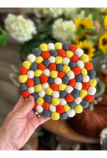 Felt Trivet - Multi Coloured Autumnfield Felt Trivet - Multi Coloured Autumnfield
