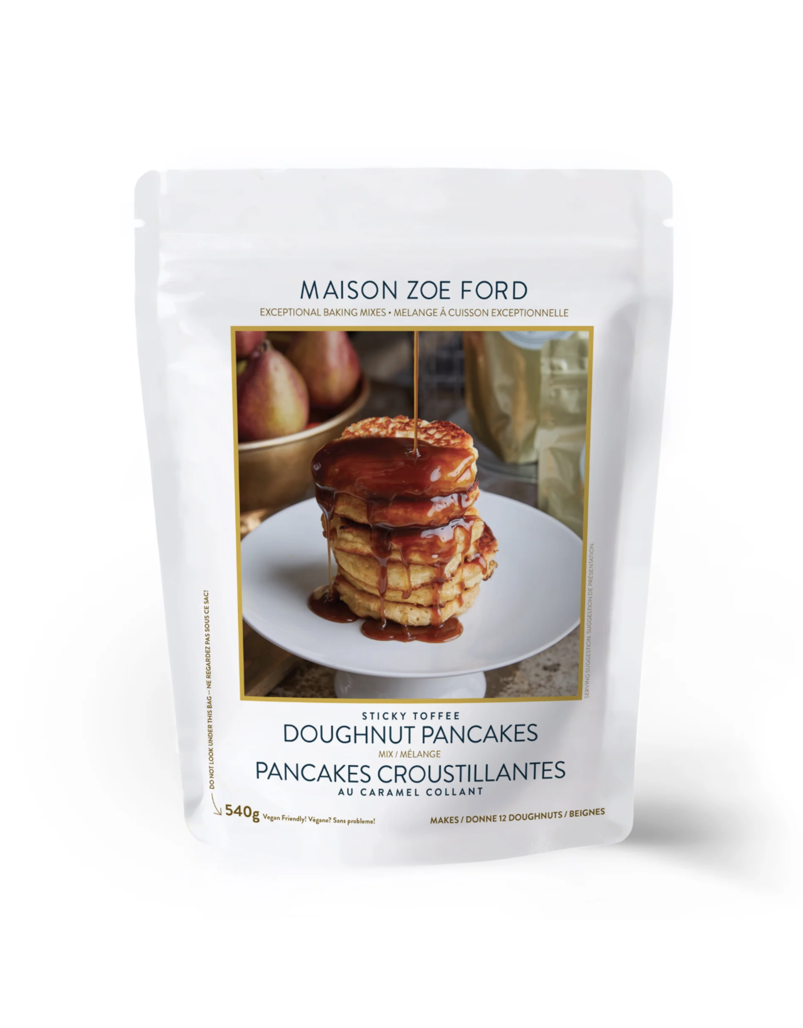 Zoe Ford Sticky Toffee Doughnut Pancake Mix
