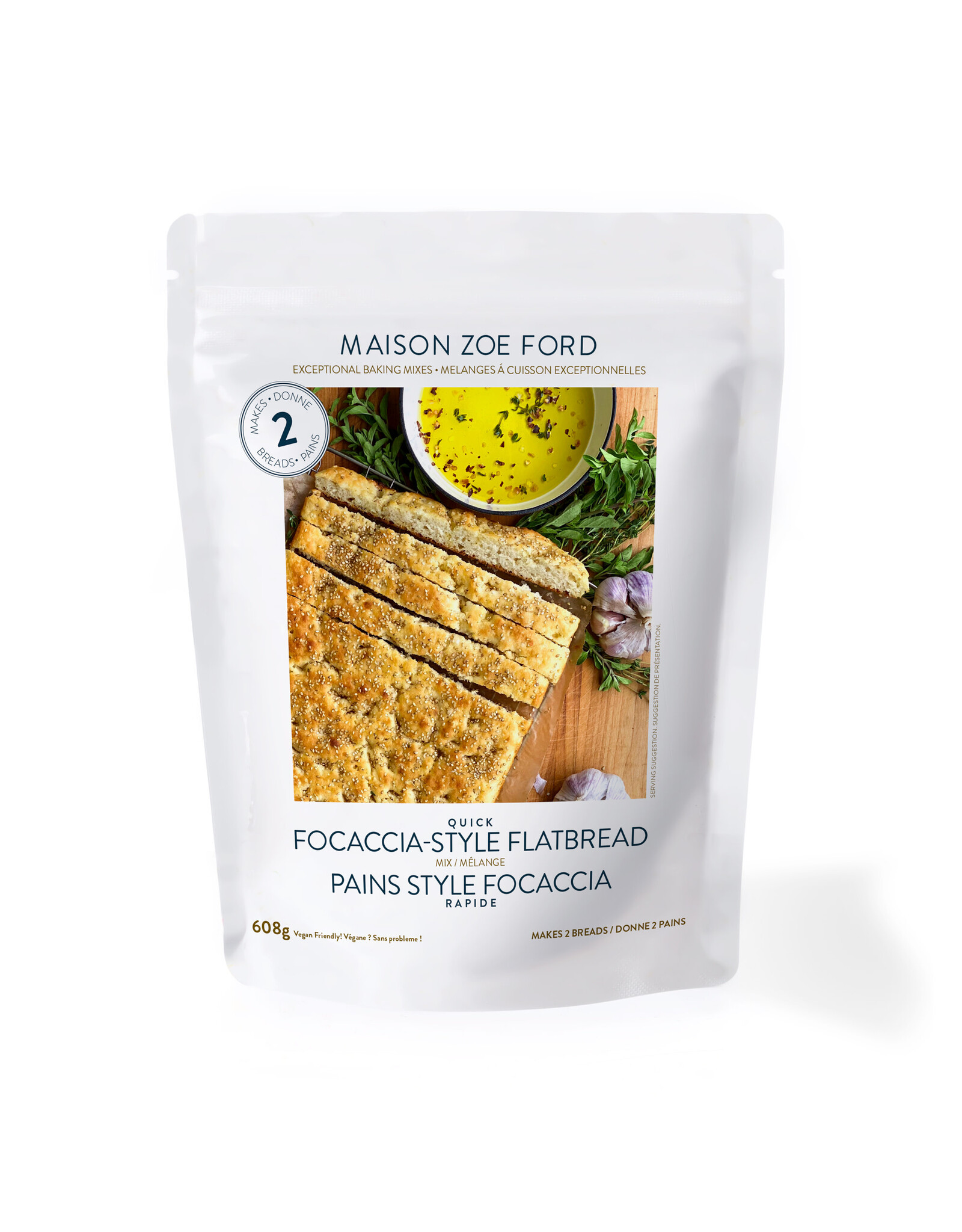 Zoe Ford Focaccia Style Flatbread Mix