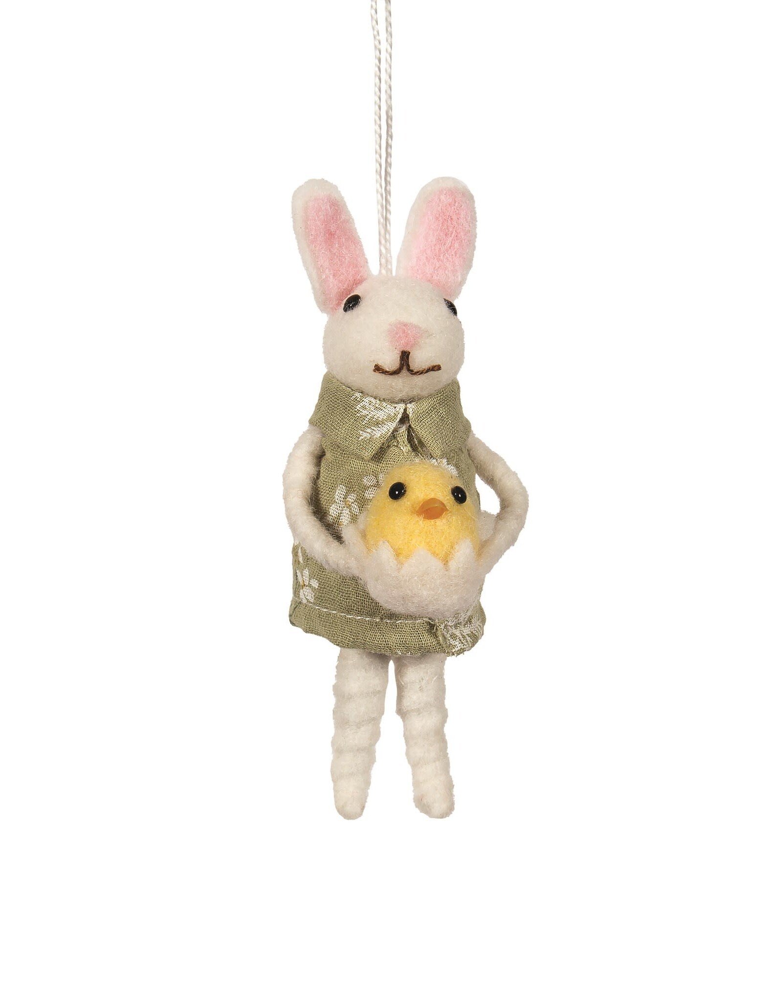 Bunny With Chick Ornament