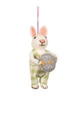 Bunny With Egg Ornament