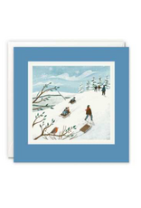 Christmas - Tobogganing