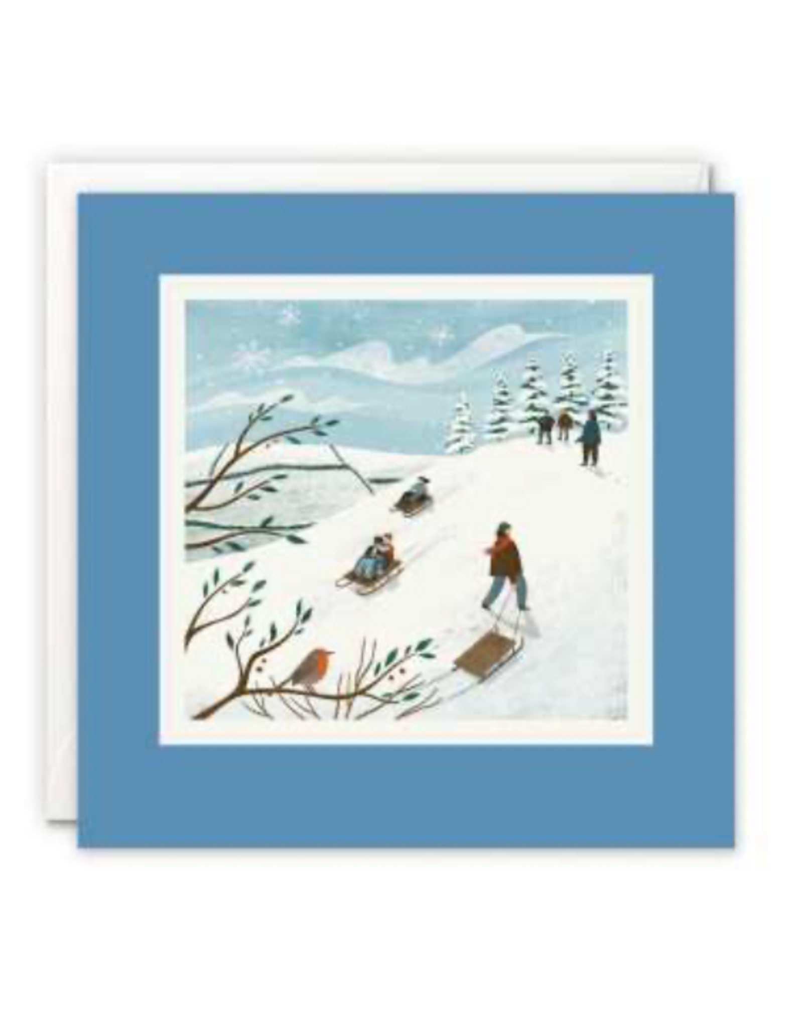 Christmas - Tobogganing