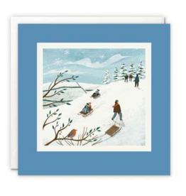 Christmas - Tobogganing