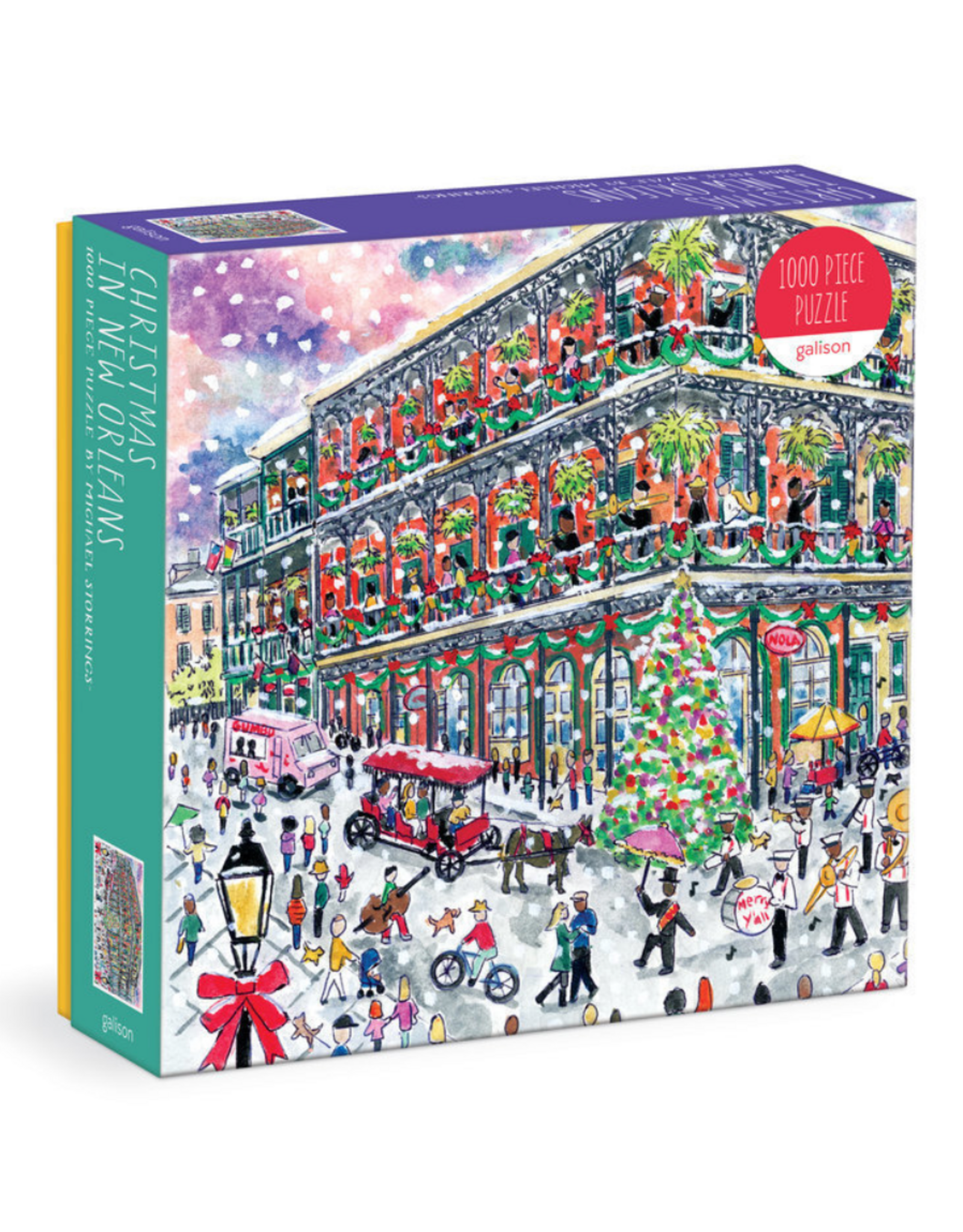 Christmas in New Orleans 1000 Piece Puzzle