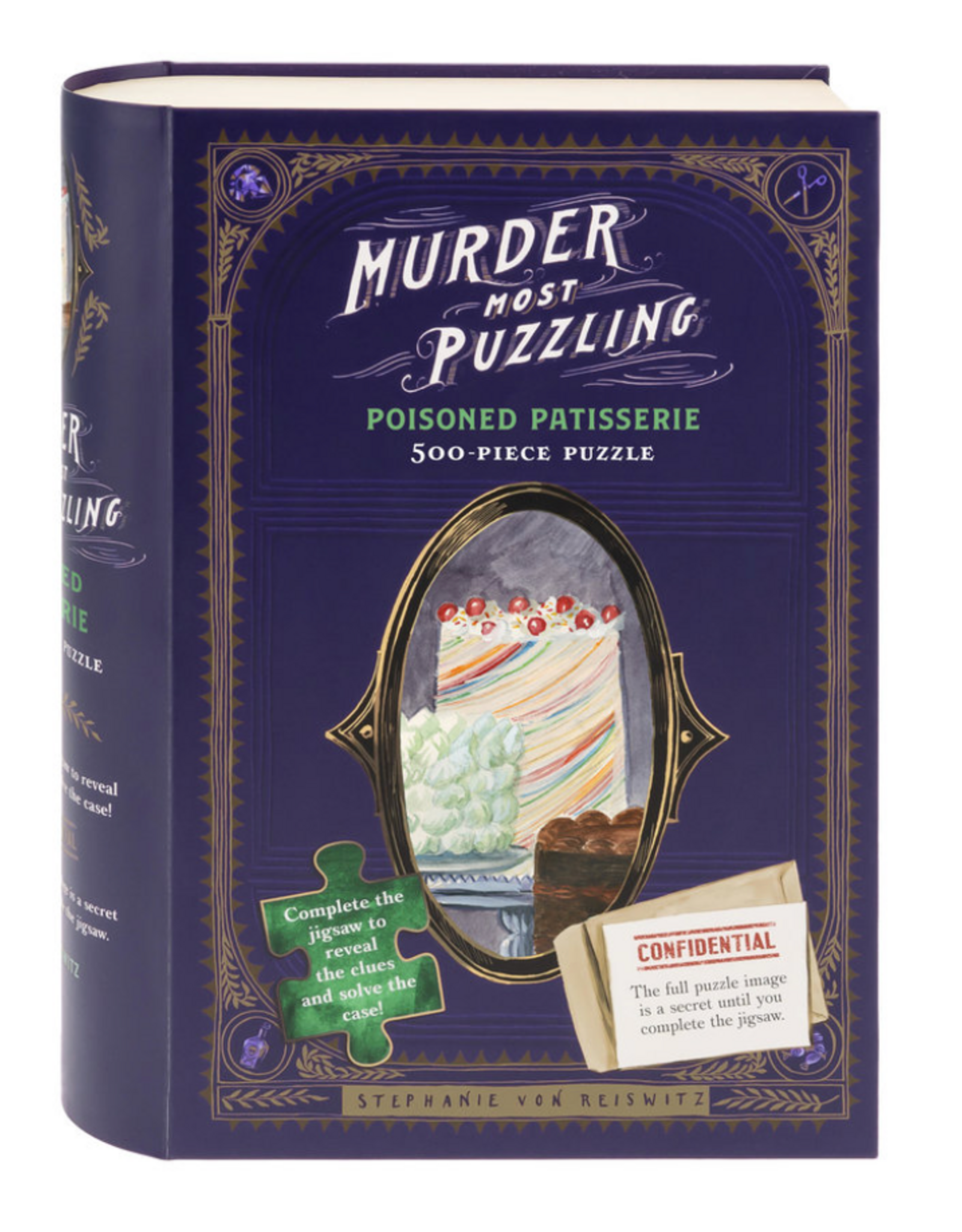 Murder Most Puzzling Poisoned Patisserie 500-Piece Puzzle