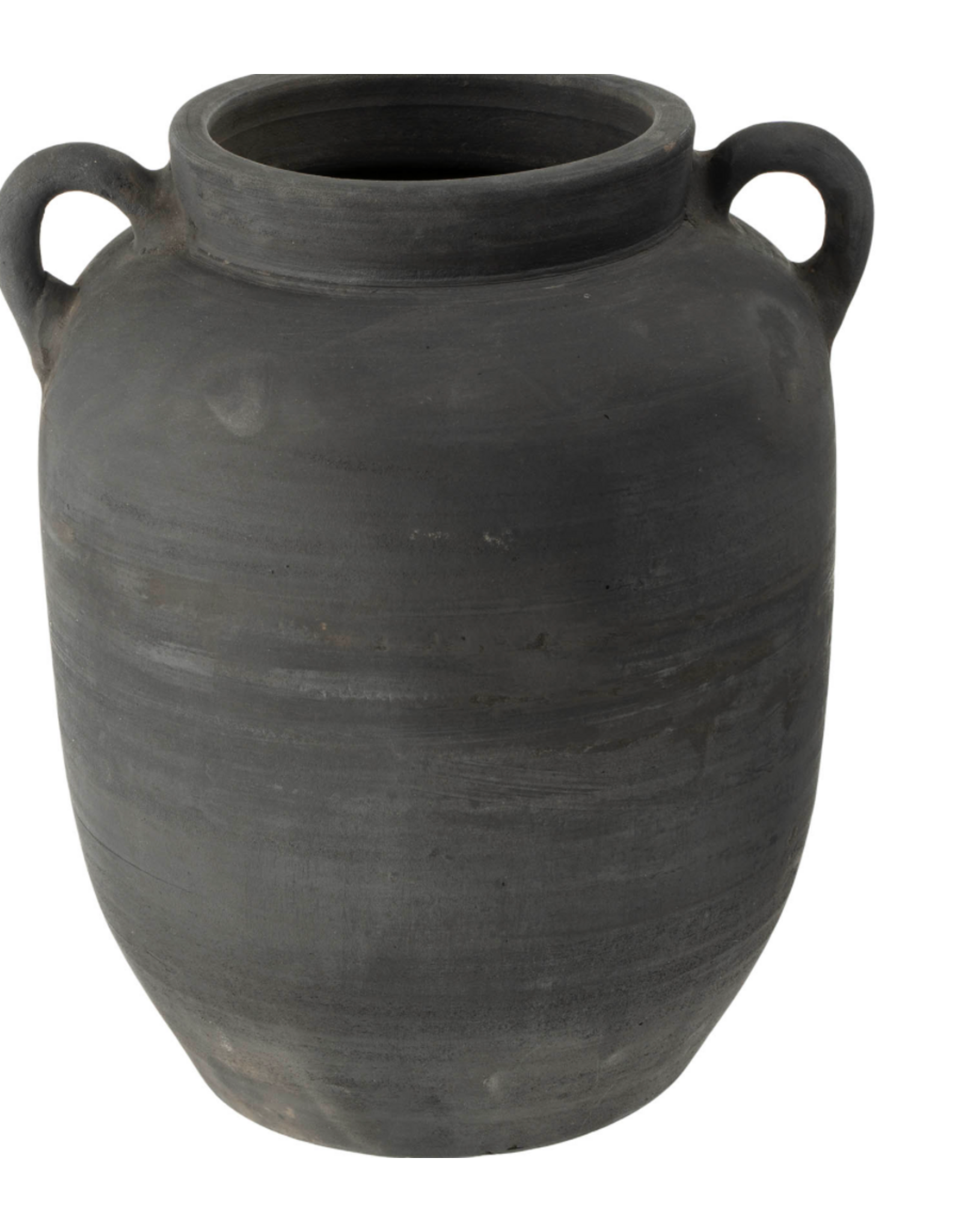 Provenance Burnt Terracotta Vase L