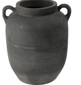Provenance Burnt Terracotta Vase L