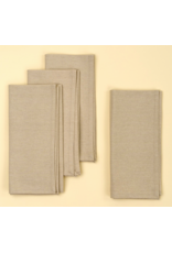 Calla Cotton Napkins S/4, Light Grey