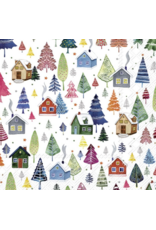 Winter Village - Cocktail Paper Napkin