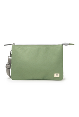 Ori London Carnaby Crossbody XL Recycled Canvas Bag - Granite
