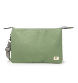 Ori London Carnaby Crossbody XL Recycled Canvas Bag - Granite