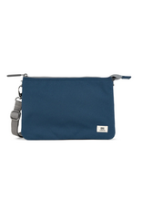 Ori London Carnaby Crossbody XL Recycled Canvas Bag - Deep Blue Ori London Carnaby Crossbody XL Recycled Canvas Bag - Deep Blue