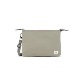 Ori London Carnaby  XL Crossbody Recycled Canvas Bag - Coriander