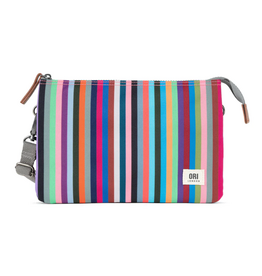 Ori London Carnaby XL Crossbody Bag - Multi stripe