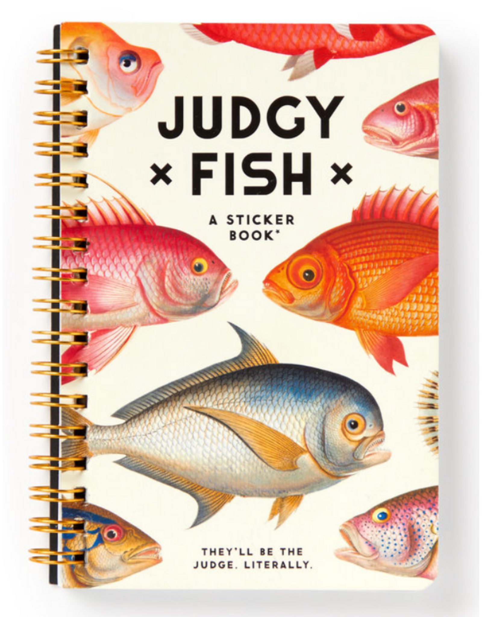 Judgy Fish Sticker Book