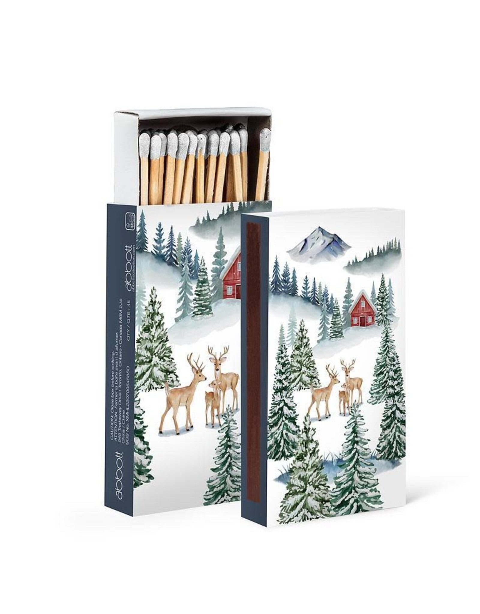 Winter Forest Matches - 45 Sticks