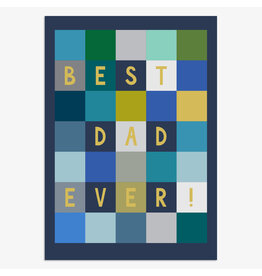 Father's Day - Best Dad Ever Blue