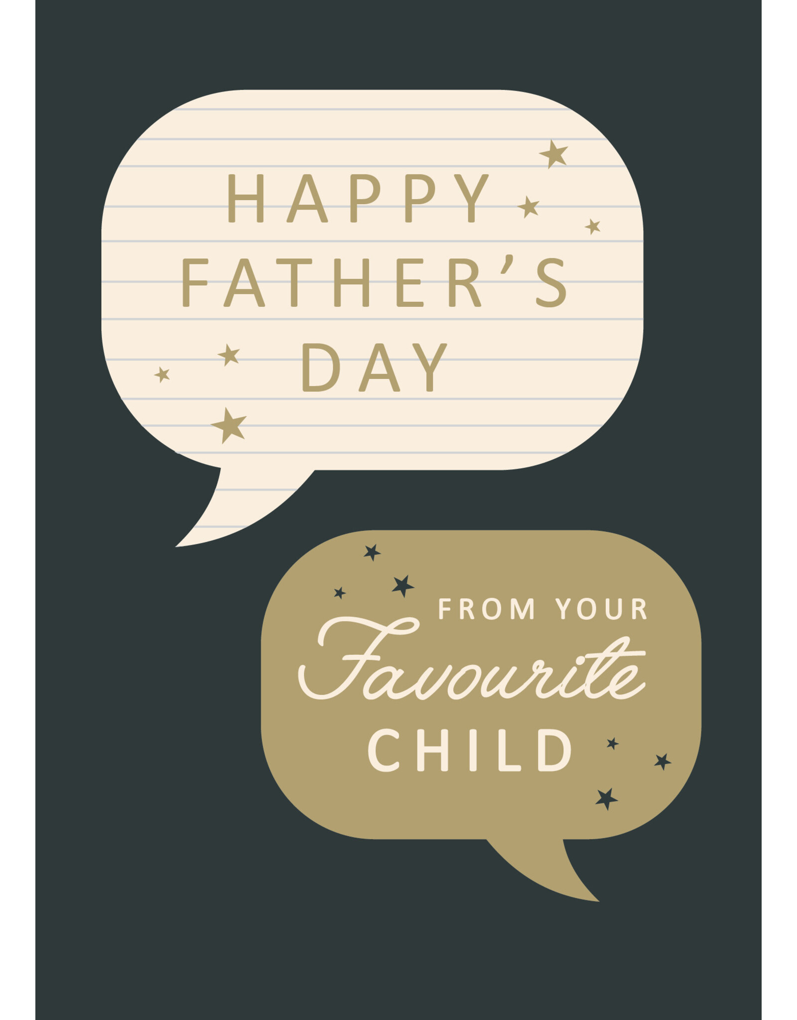 Father's Day - From Your Favourite Child