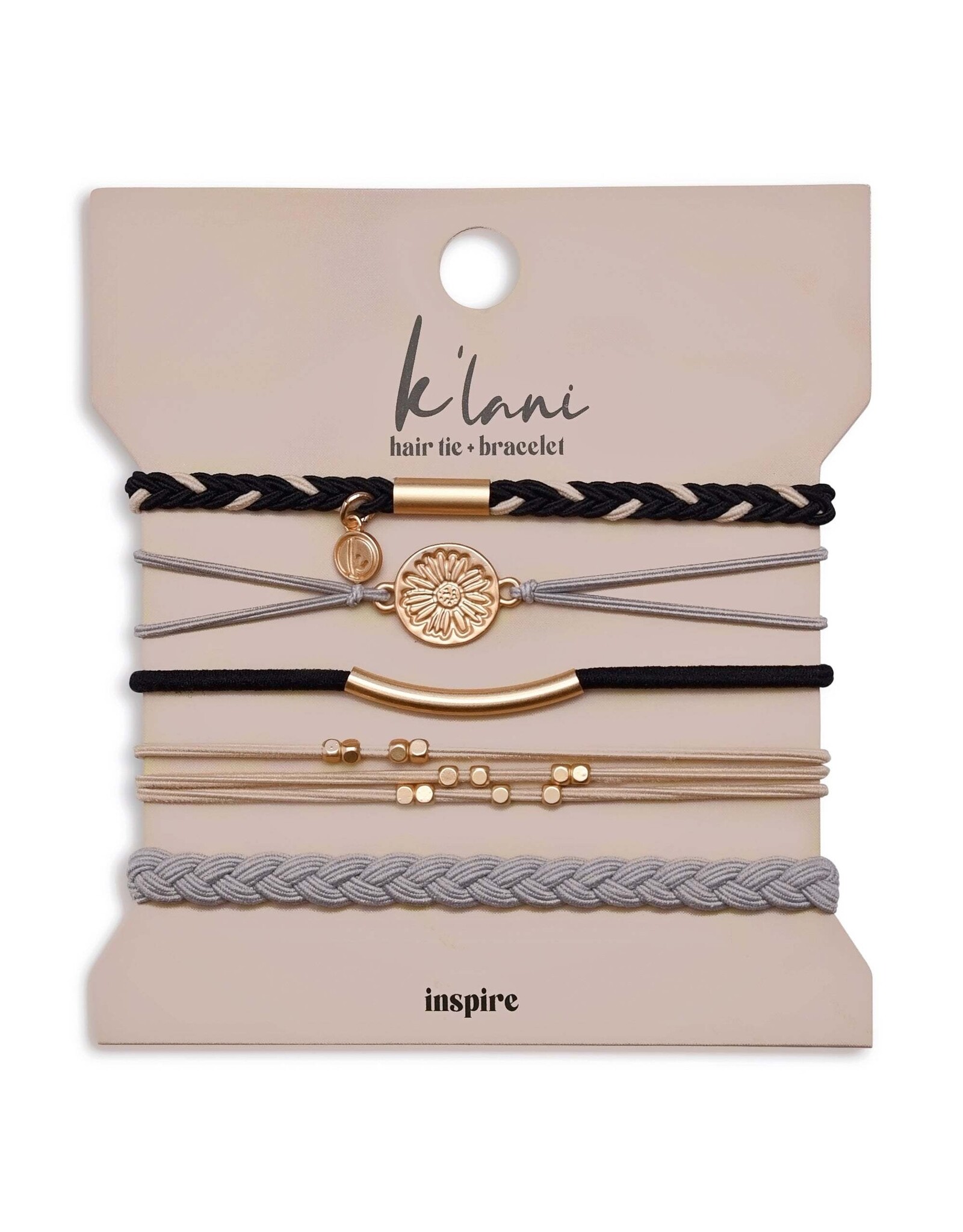 Klani Inspire Hair Tie Bracelet -