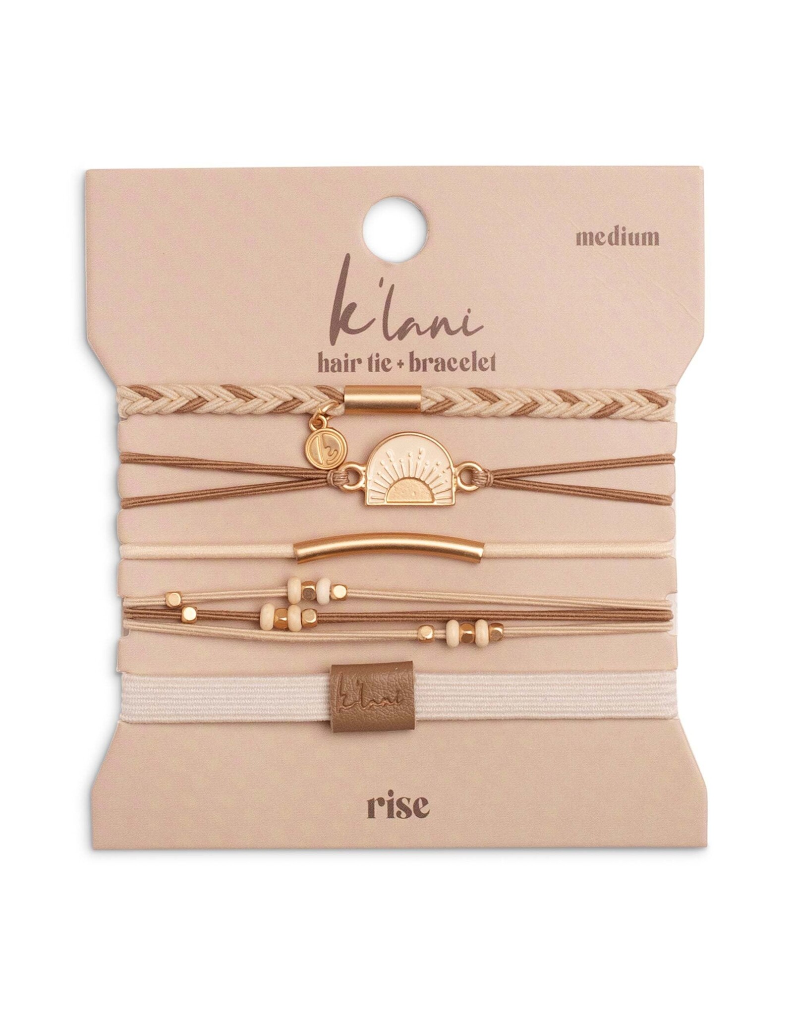 Klani Rise Hair Tie Bracelet -