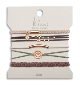 Klani Climb  Hair Tie Bracelet -
