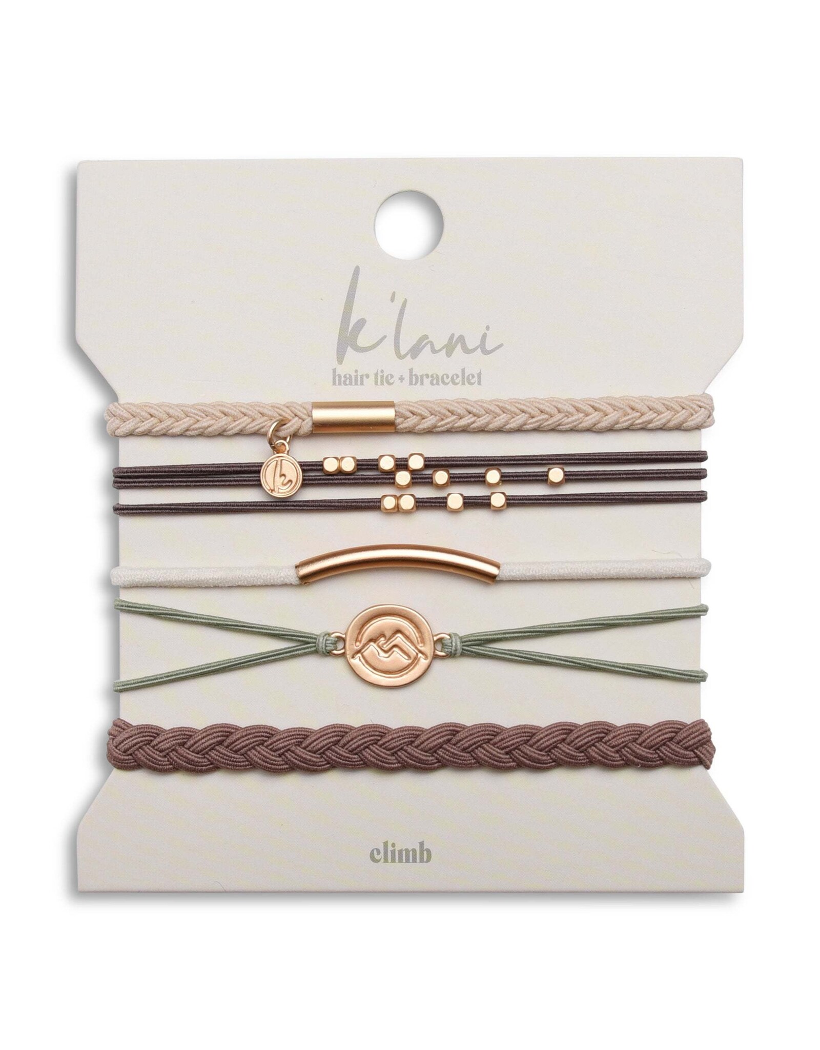 Klani Climb  Hair Tie Bracelet -