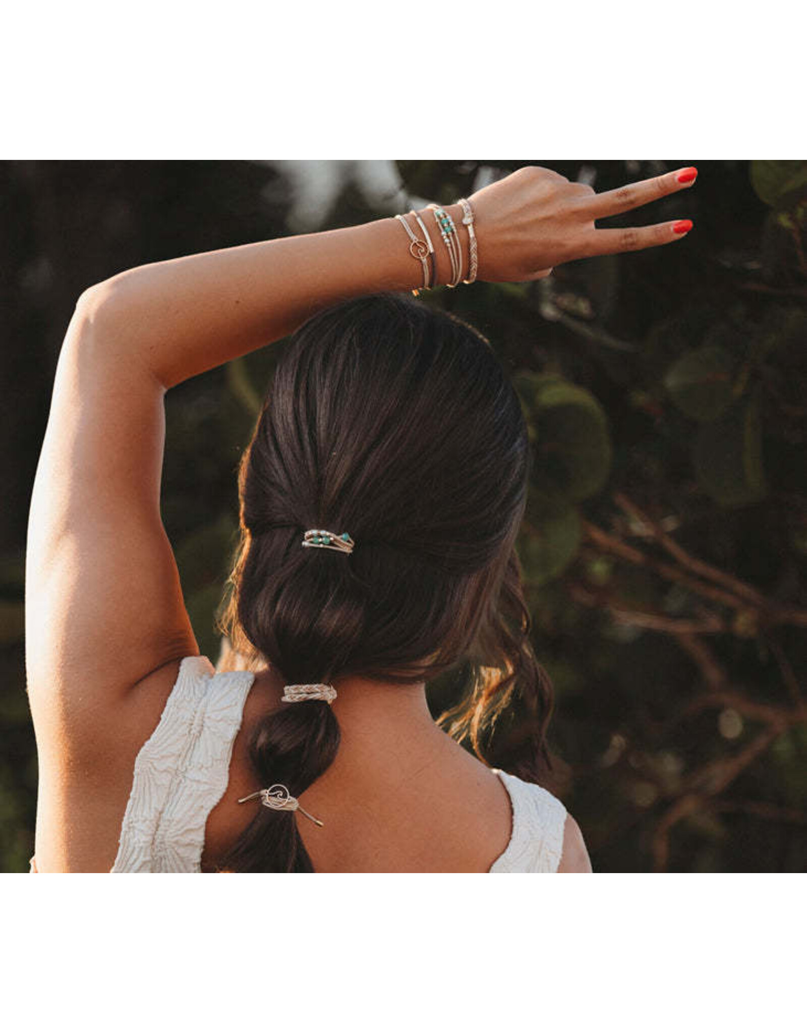 Klani Reflect Hair Tie Bracelet -