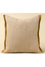 Selvage Linen Pillow - Sunflower - 20x20