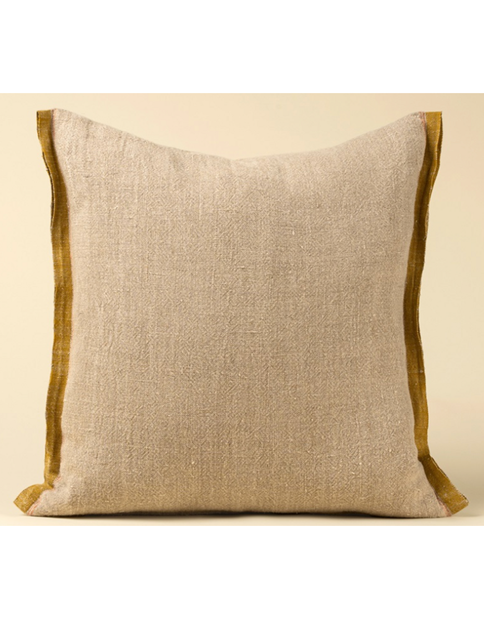 Selvage Linen Pillow - Sunflower - 20x20