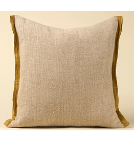 Selvage Linen Pillow - Sunflower - 20x20