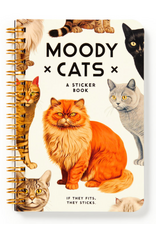 Moody Cats Sticker Book