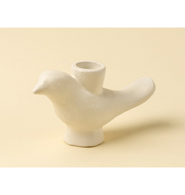 Wren Candle Holder - Ivory