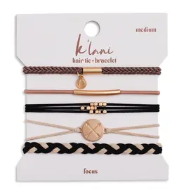 Klani Focus Hair Tie Bracelet -