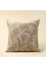 Meadowlark Pillow, Grey Blue - 20x20