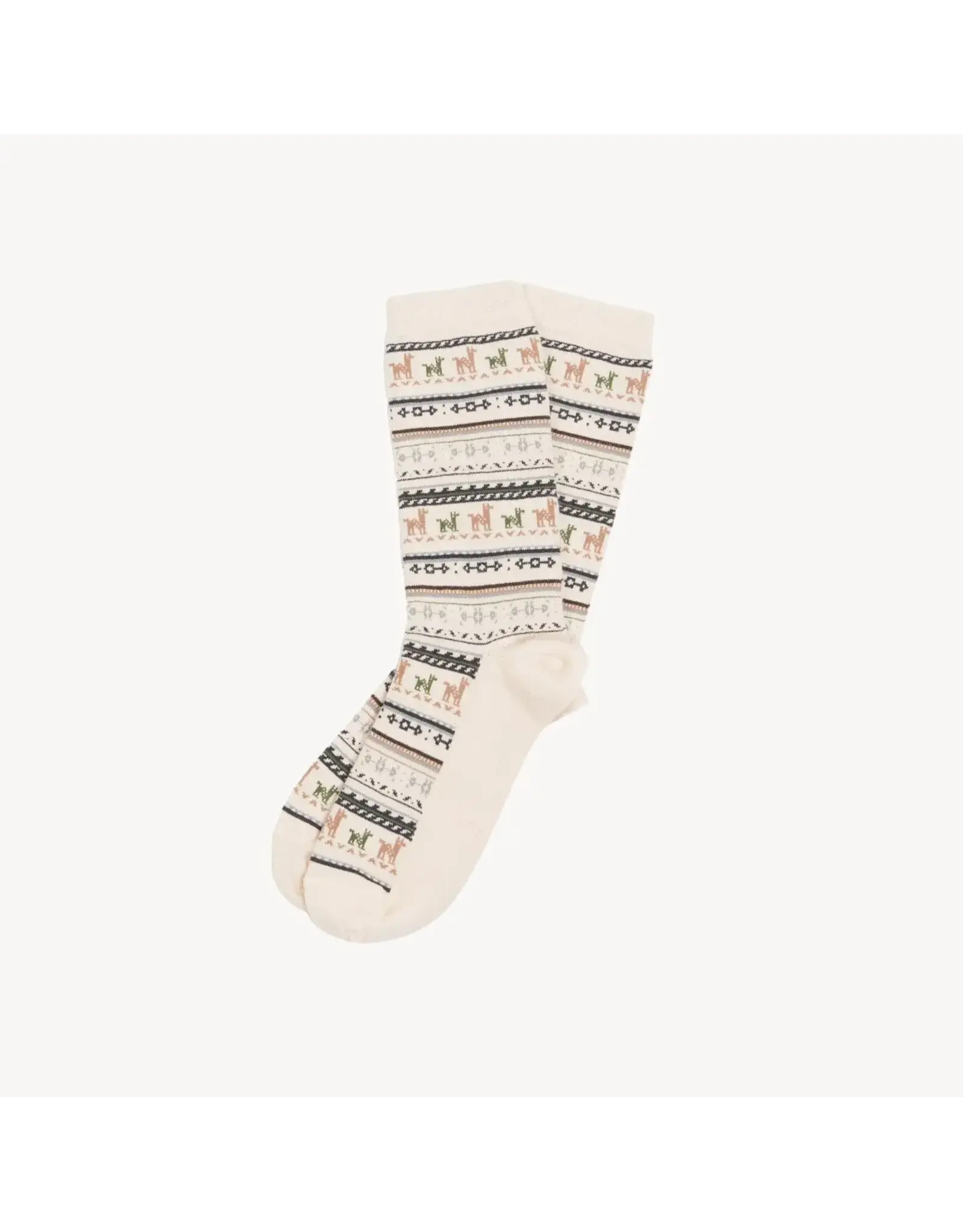 Pokoloko Alpaca Socks - White -