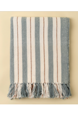 Cavendish Cotton Throw - Blue