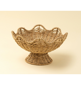 Cleo Scalloped Fruit Basket