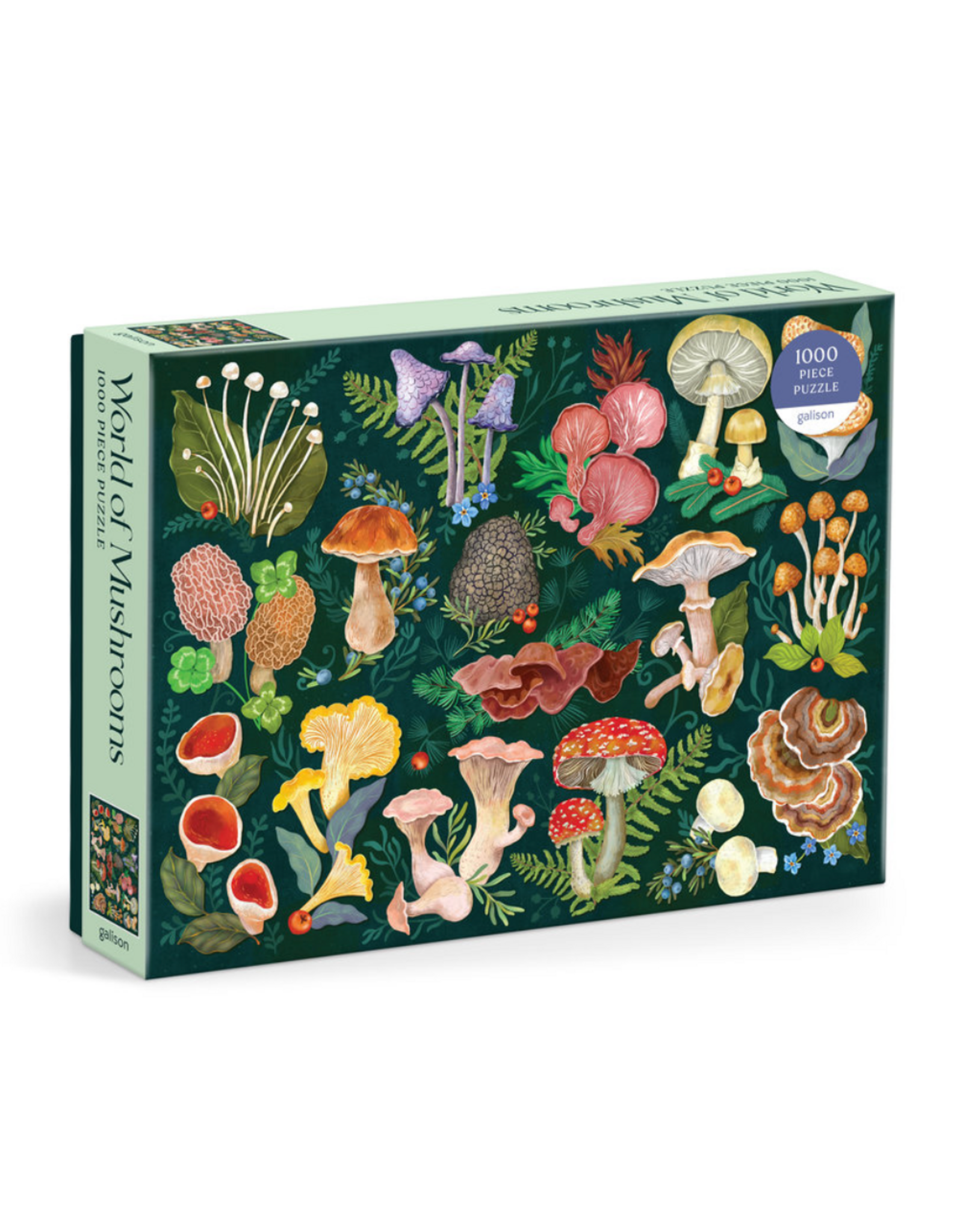 World of Mushrooms 1000 Piece Puzzle