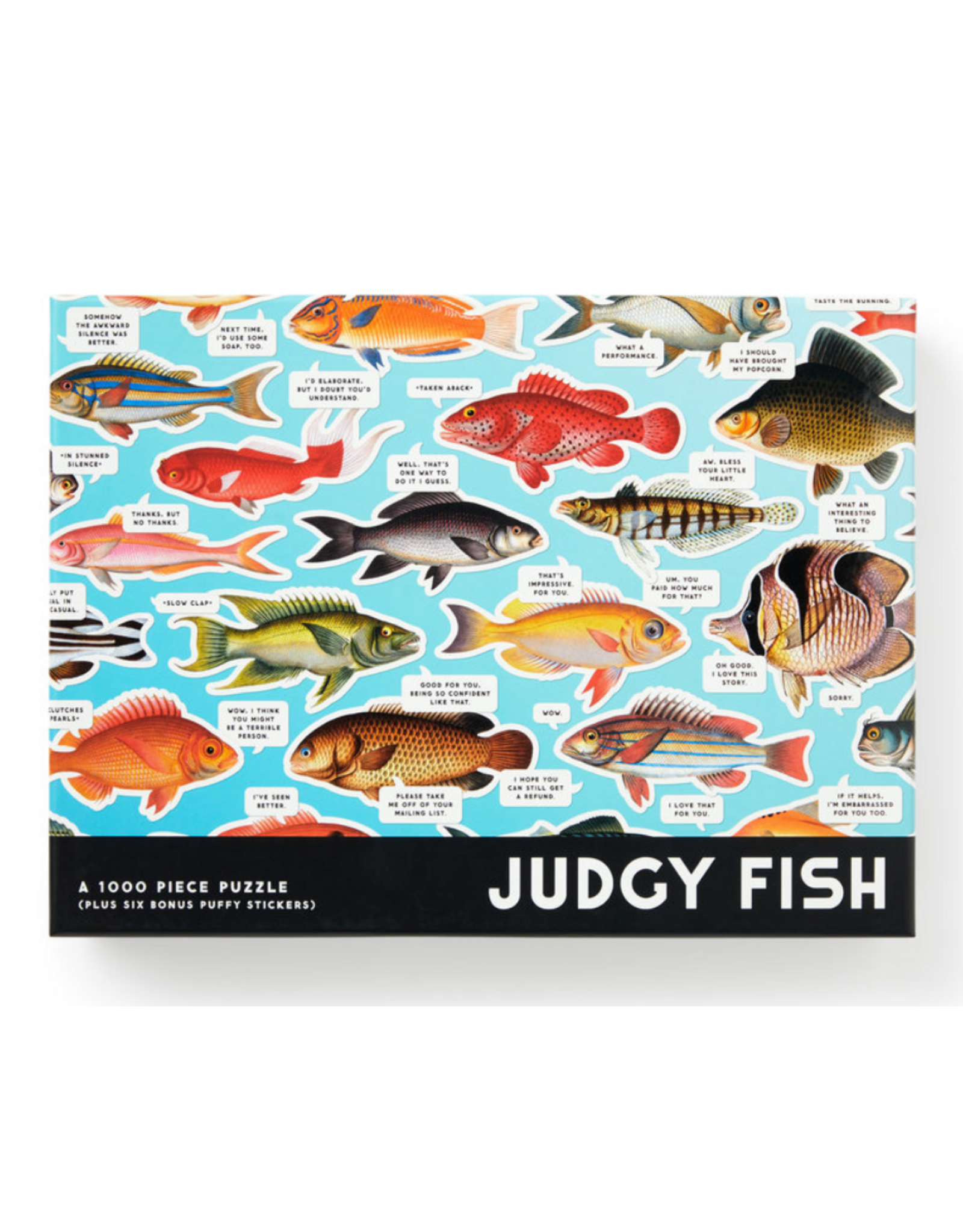 Judgy Fish 1000 Piece Puzzle