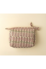 Floria Block Print Pouch S